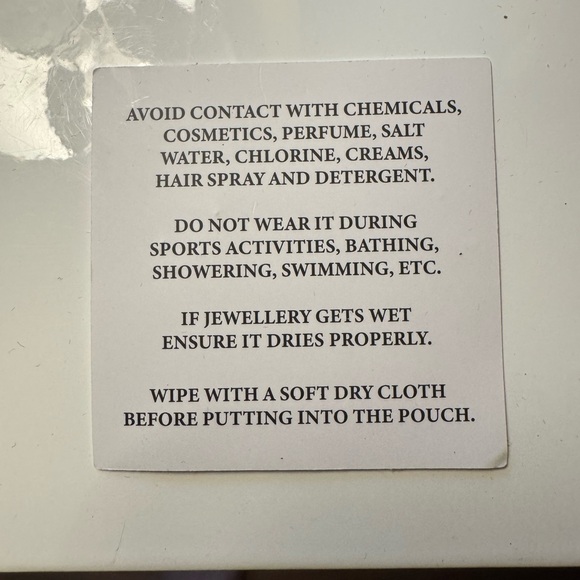 Kurt Geiger Gold and Black Crescent Earrings - Picture 6 of 6